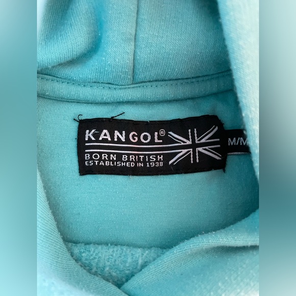 Baby Blue Kangol Hoodie - M - Picture 2 of 2